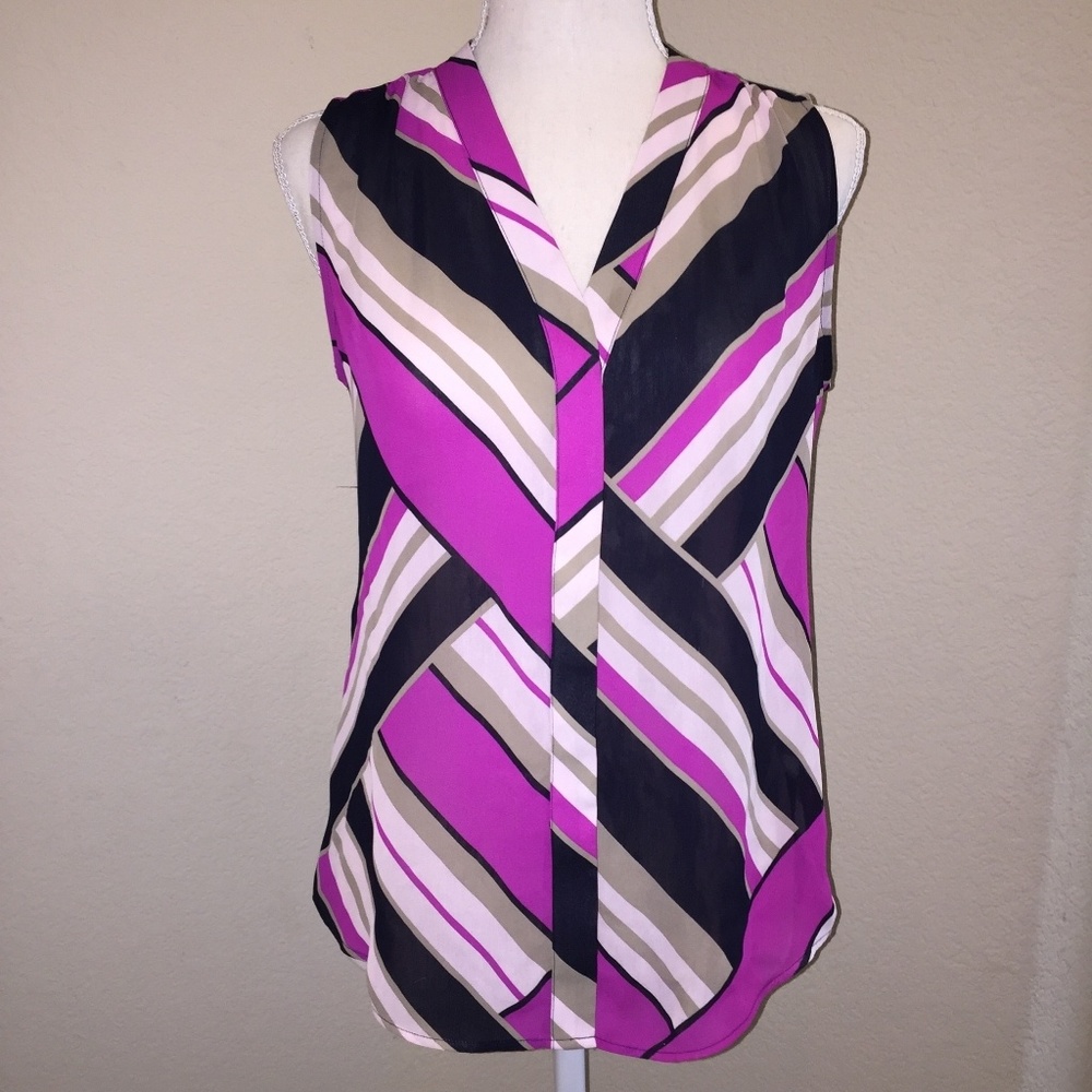 Banana Republic Sheer Button up Blouse